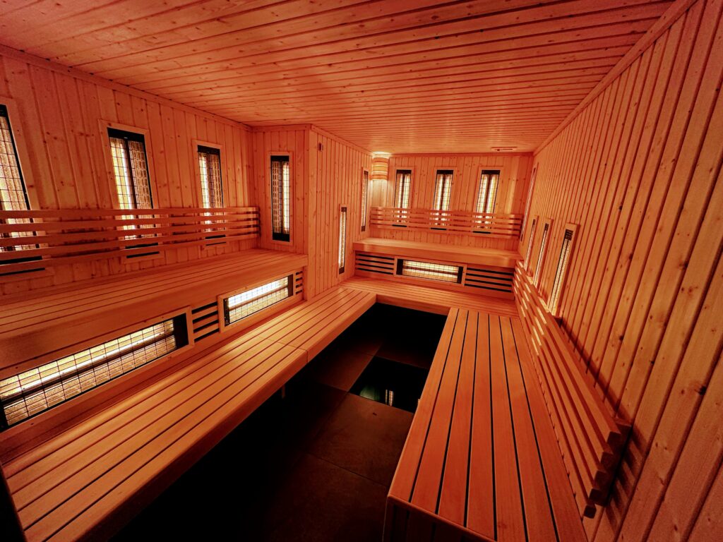 sauna infrared podczerwień w saunarium hotspot